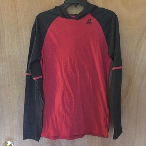 Boys Adidas XL (18-20) longsleeve shirt with hood